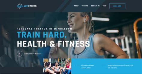 fitness coach website template|best fitness coach website.